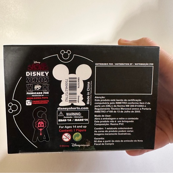 Mickey Mouse Disney Shorts Vinyl Collectible Figure Orange - Picture 4 of 5